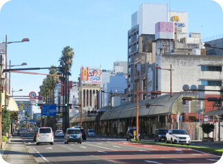 【画像】宮崎市内中心部にあり、アクセス良好